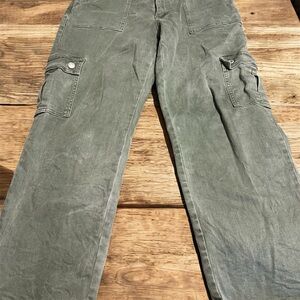 Vervet 13/31 Green Cargo Jeans Womens